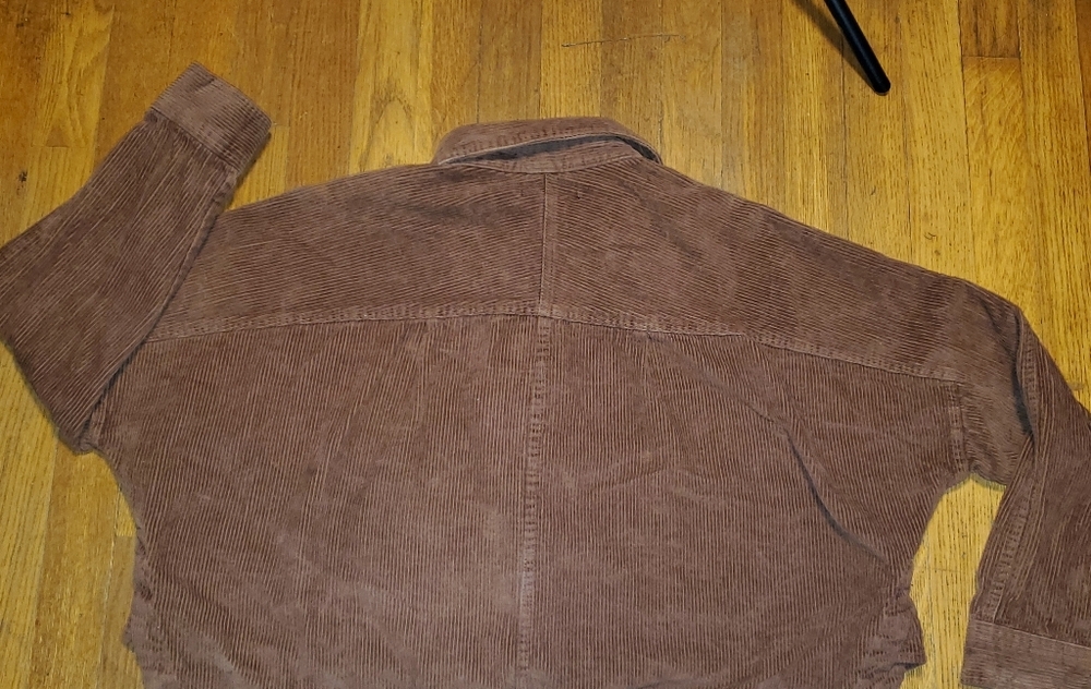 Forever 21 Brown Corduroy Cropped Jacket - Picture 6 of 10